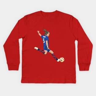 Kelley O'Hara Women's Soccer Kids Long Sleeve T-Shirt